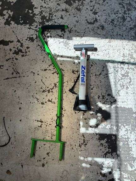 Zefal Smart Bike Floor Pump, Lawn Coring Aerator
