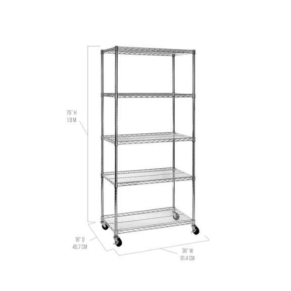 Seville Classics Wire Shelving