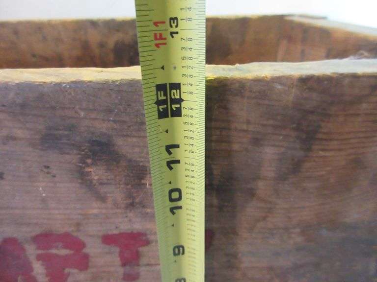 Cheyenne Store Wood Crate