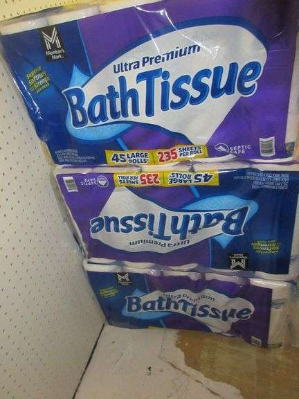3) Ultra Premium Bath Tissue