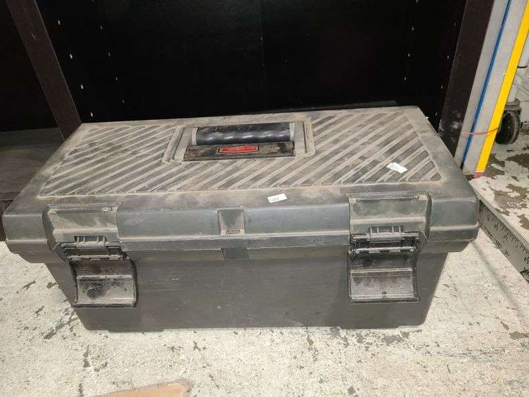 Toolbox with Contents: Gauges, Bits, Putty, More