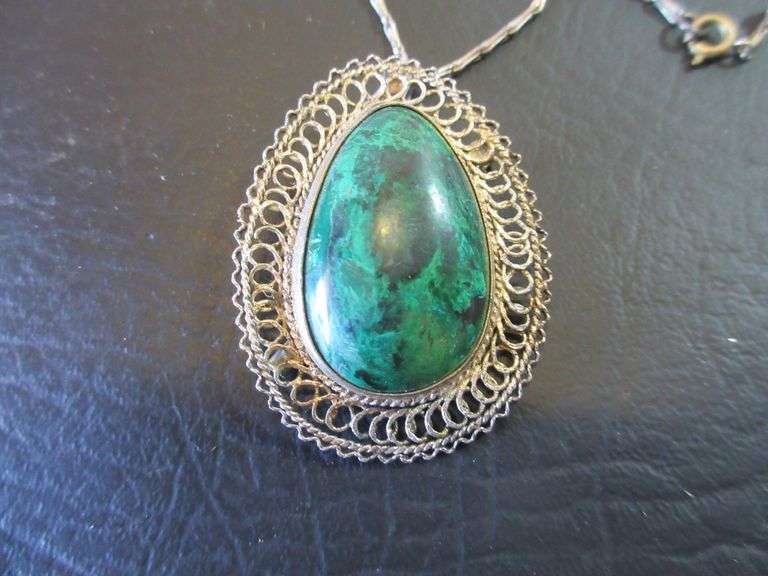 .925 Silver Pendant with Pin