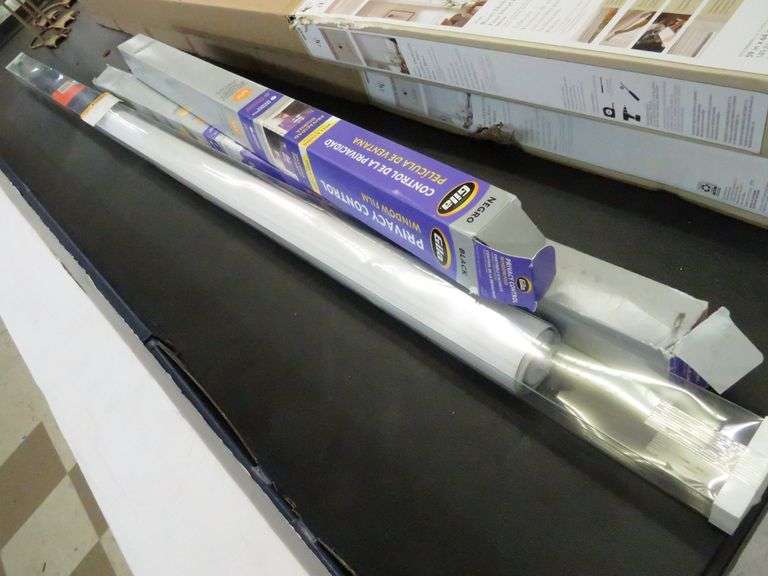 Trim + Go Fabric Roller Shade, 2) Gila Window Film