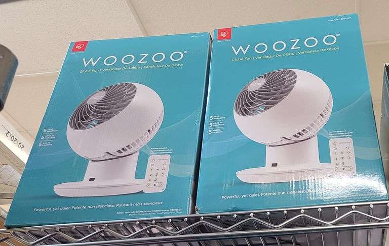 2) WooZoo Globe Fans