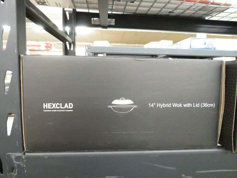 Hexclad Hybrid Wok with Lid