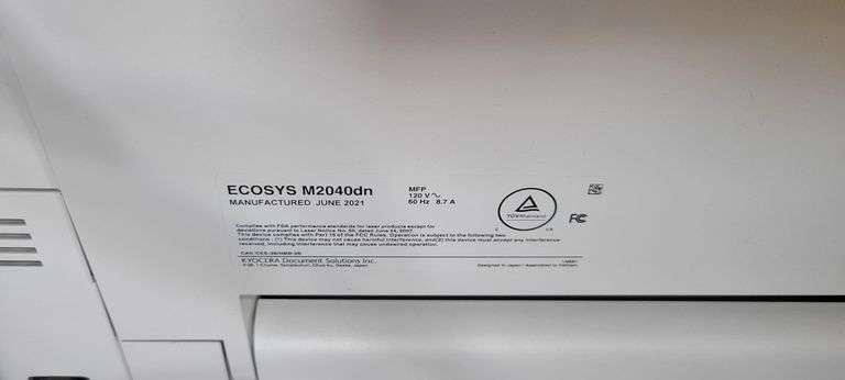 Kyocera ECOSYS M2040dn Monochrome Multifunctional Laser Printer