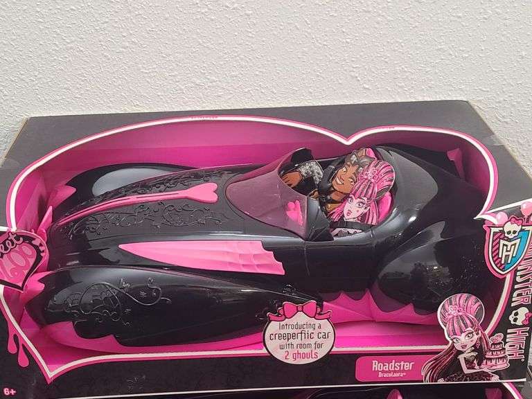 2) Monster High Roadsters