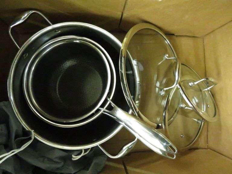* Hexclad Six Piece Cookware Set
