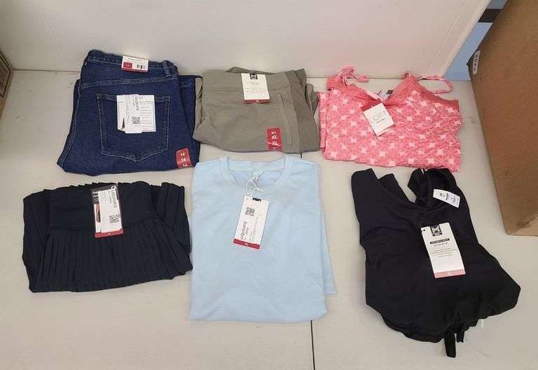 6) Articles of Women's Clothing