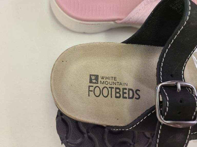 Skechers Sandals, White Mountain Footbeds