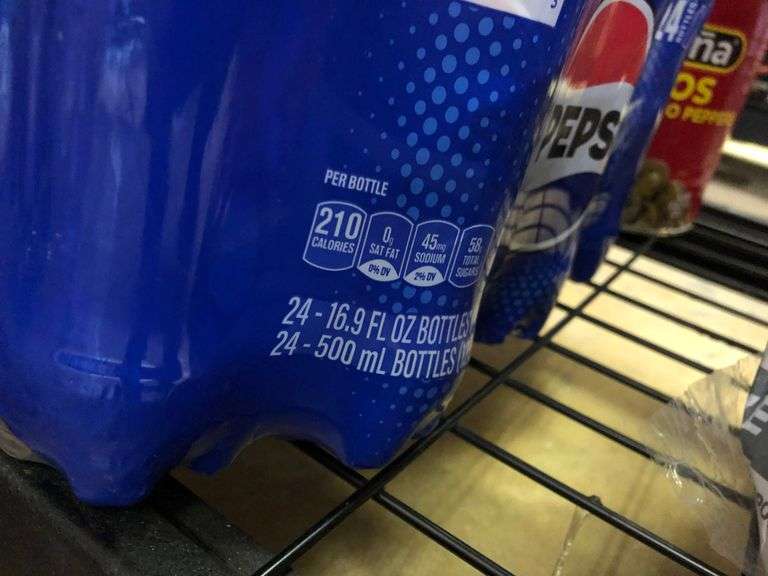 Java Monster Energy Drink, Pepsi Bottles