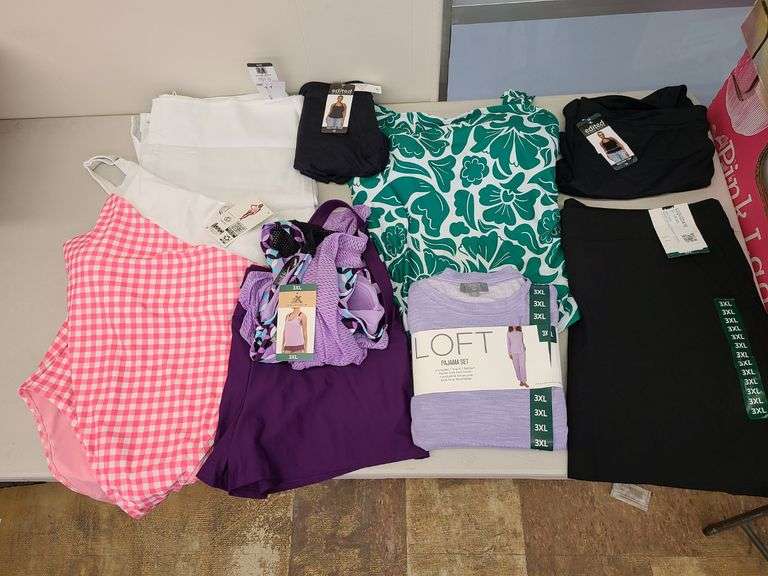 8) Swim Suits, Tankini Set, Pajama Set, Halter Tops, Capri