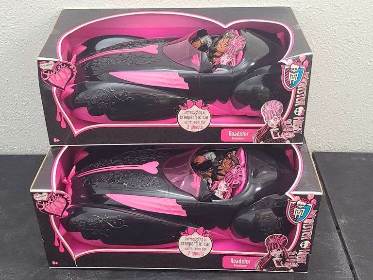 2) Monster High Roadsters