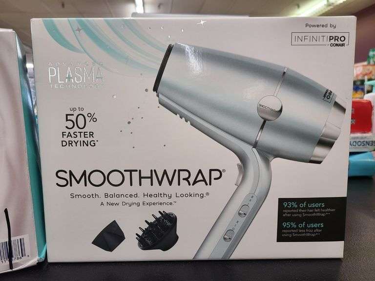 *Dove Body Wash, Infiniti Pro Smoothwrap Hair Dryer