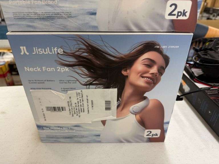 2) JisuLife Neck Fan Two Packs