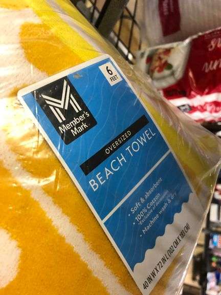 2) Oversized Beach Towels 2pk
