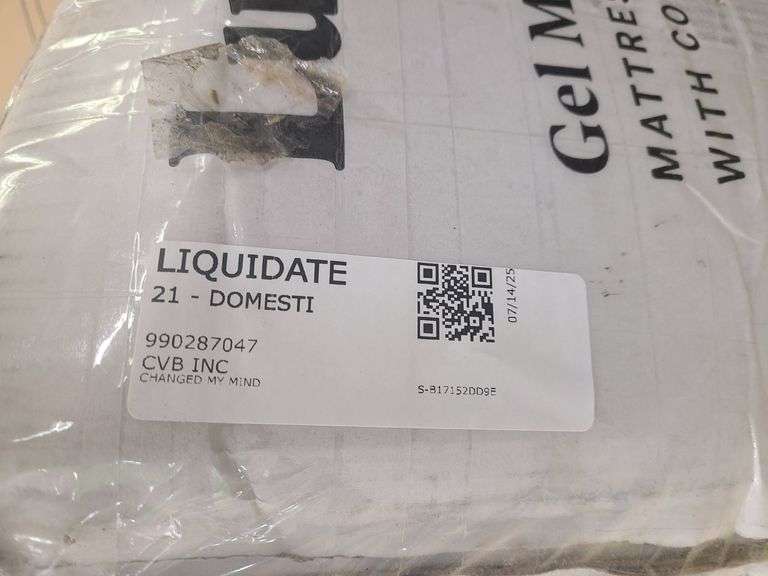 Twin Lucid Limited 4" Gel Memory Foam Topper with Cover