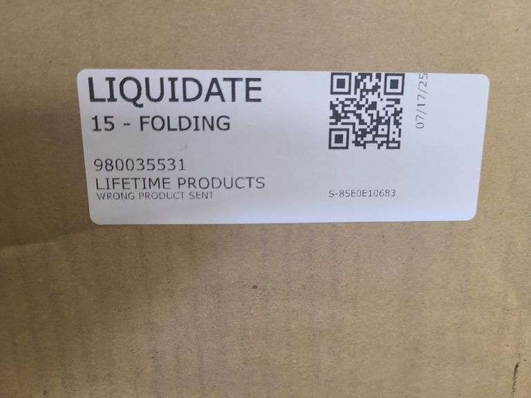Lifetime 4pk Plastic Folding Chairs