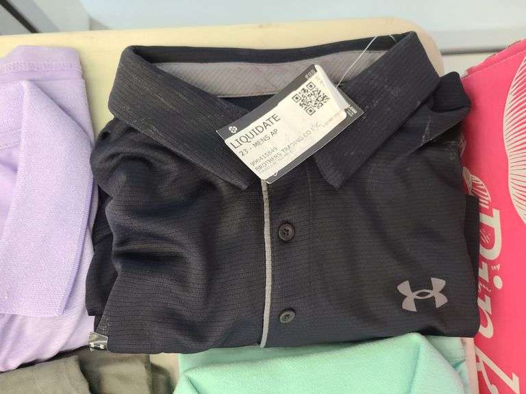 9) Men's T-Shirts, Button Down Shirts, Polo Shirts,