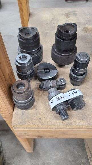 Conduit Knockout Punch and Die Parts