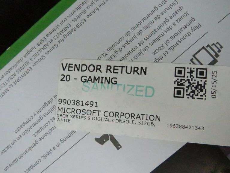 * Xbox Series S