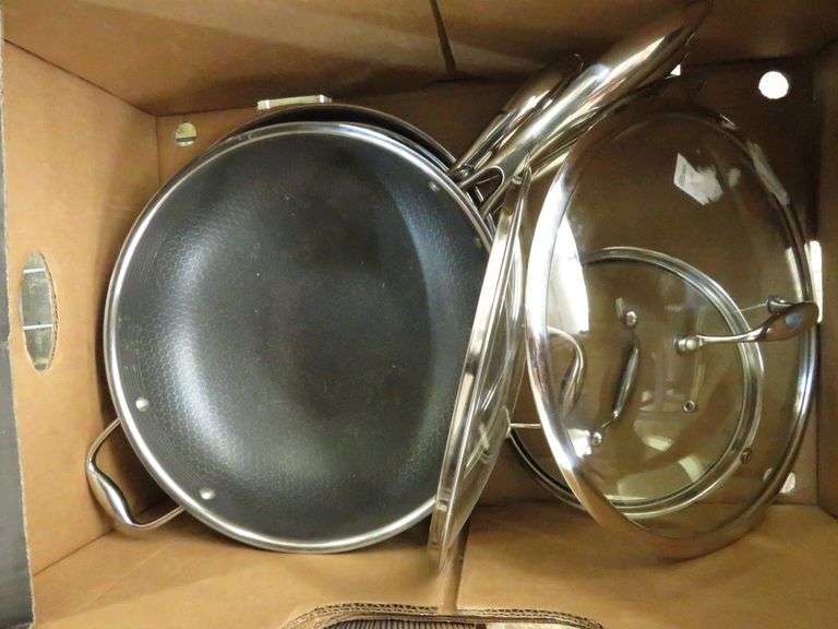 * Hexclad Seven Piece Cookware Set