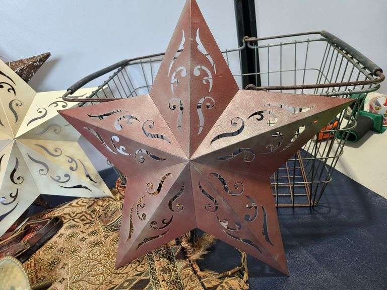 3) Stars, Storage Basket, Tapestry, Decorative Hook, Horse Bridle