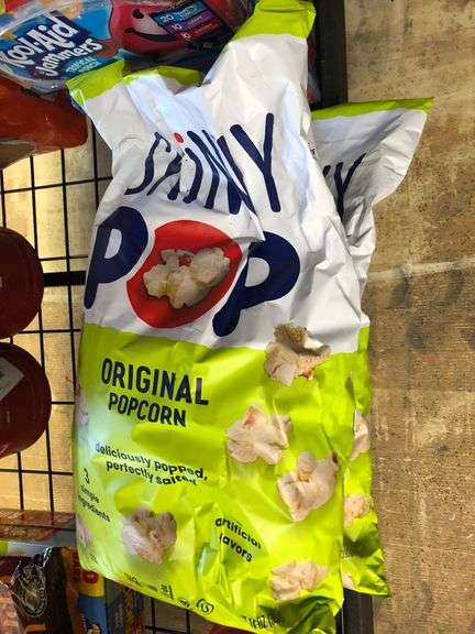 2) Skinny Pop Original Popcorn