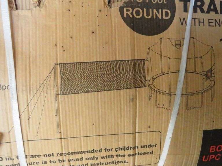Trampoline with Enclosure