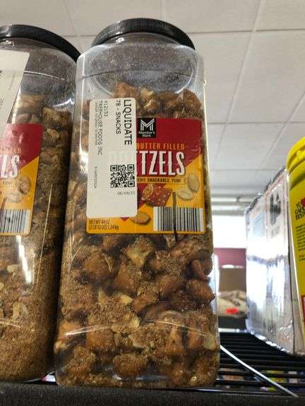 3) Peanut Butter Filled Pretzels
