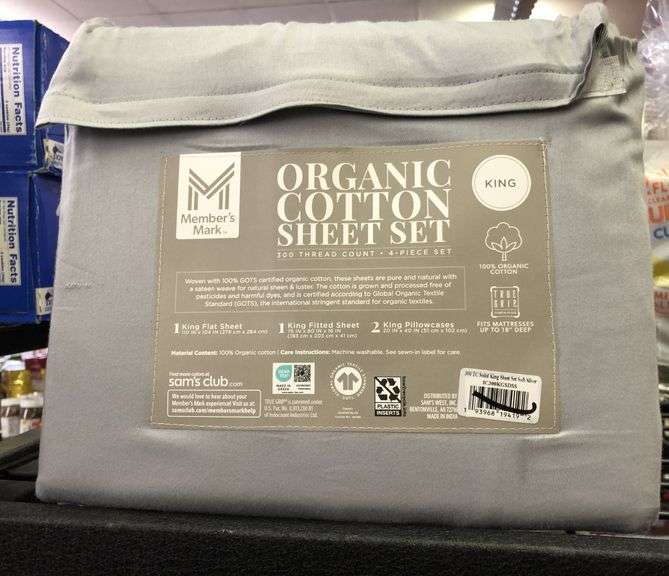 Organic Cotton Sheet Set