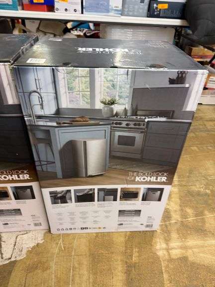 Kohler Stainless Steel Trash Can