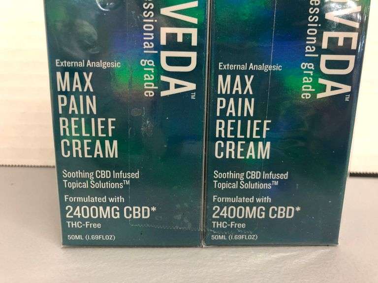 2) Proveda Professional Grade CBD Infused Max Pain Relief Cream