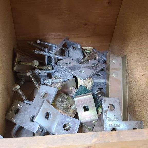 Contents of Bins: Electrical Switch Boxes, Conduit Access Boxes, Floor Box Assembly, Wire Connectors