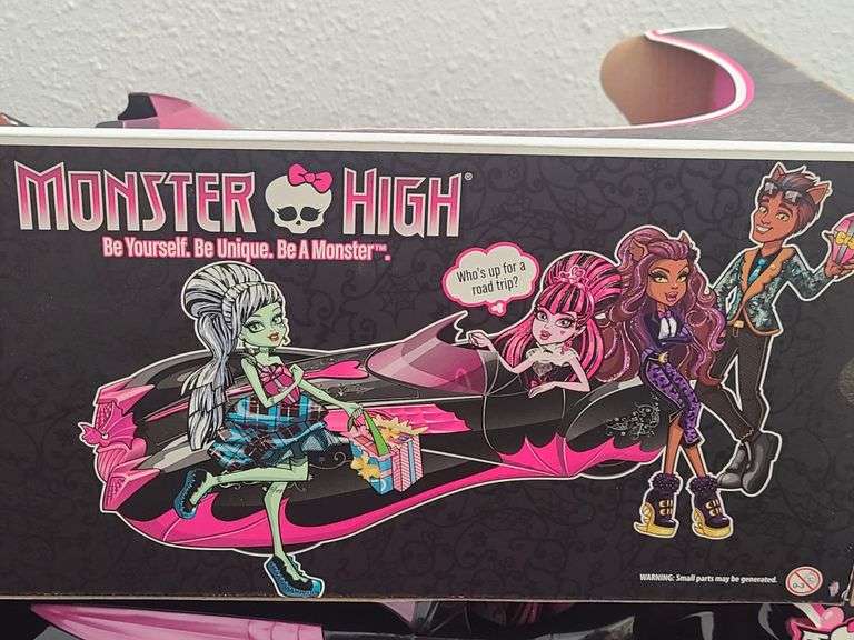 2) Monster High Roadsters