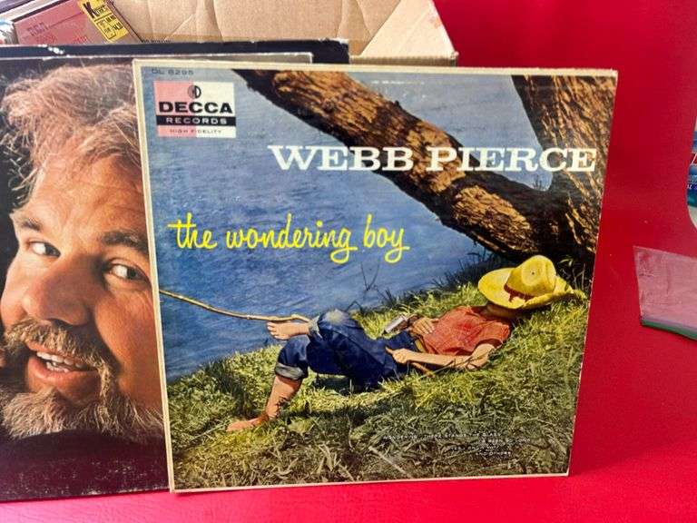 Kenny Rogers, Marty Robbins, More Vinyl Records