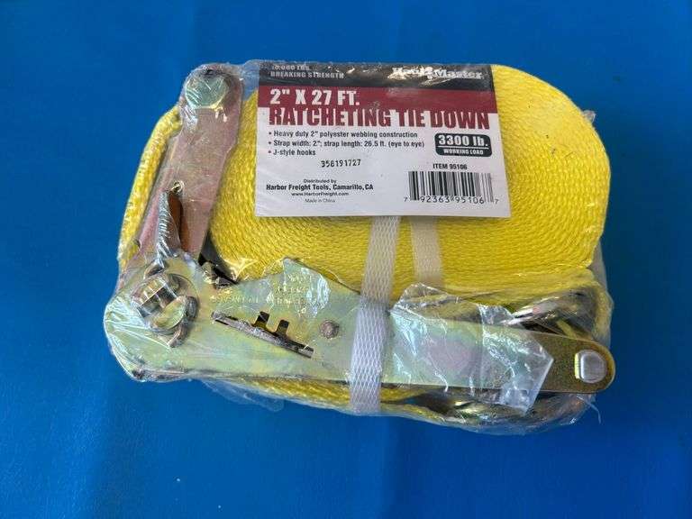 2"x 27' Ratcheting Tie Down Strap