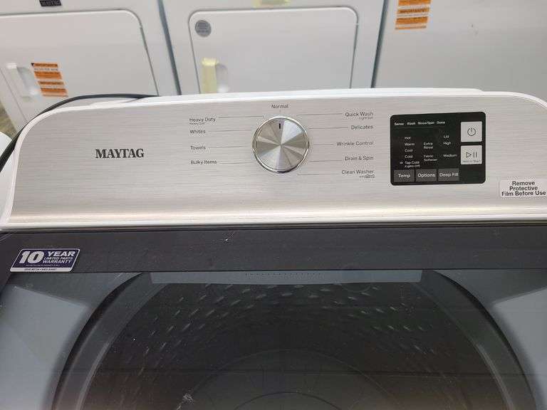 Maytag Top Load 4.8 cu. ft. Washer with Deep Fill Option