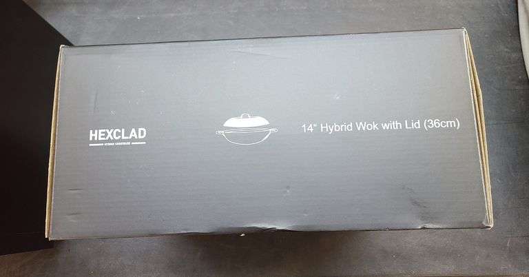 Hexclad Hybrid Wok with Lid