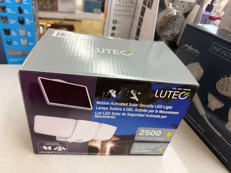 Luteo Motion Activated Solar Security Light