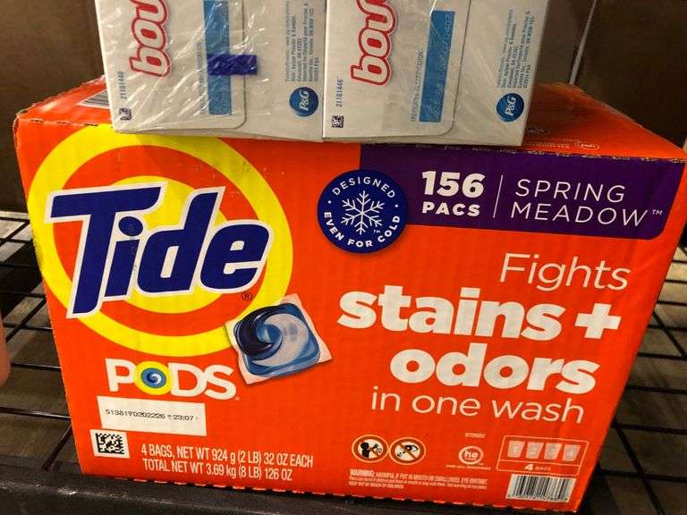 Bounce Dryer Sheets 2pk, Tide Pods