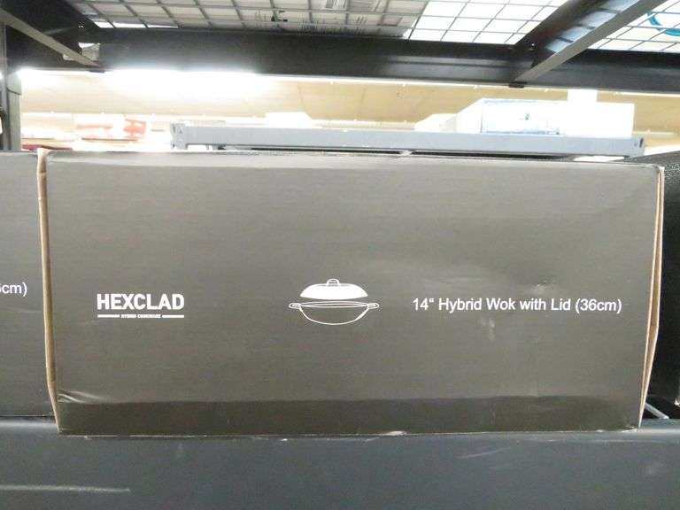 Hexclad Hybrid Wok with Lid