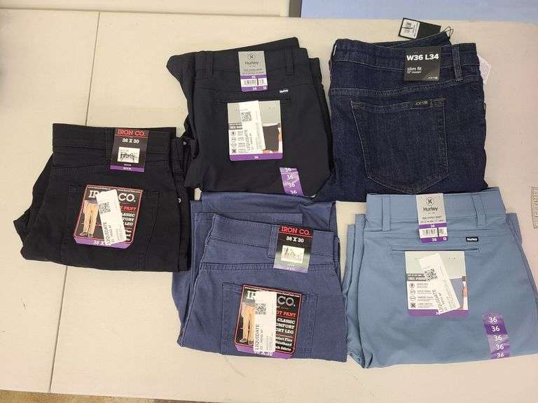 Men's Iron Co Pants, Shorts,