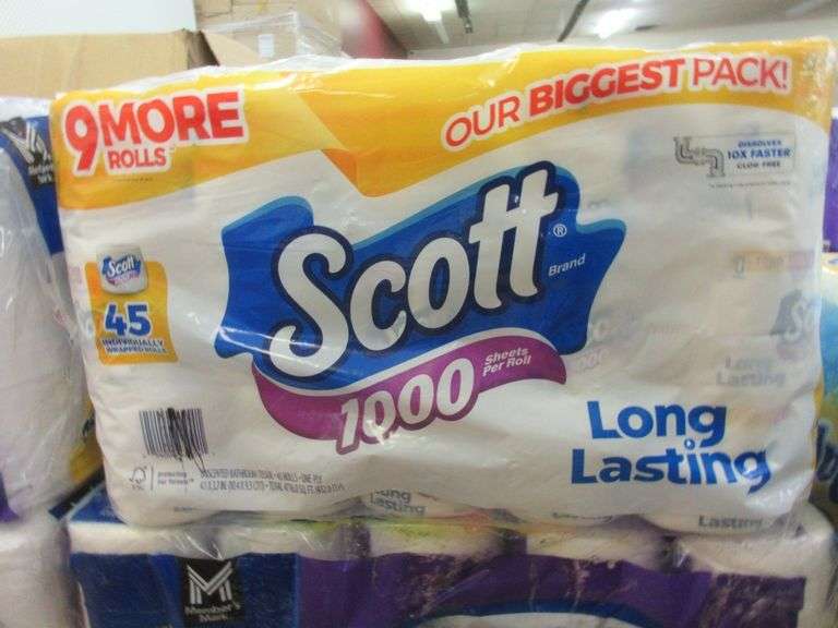 2) Ultra Premium Bath Tissue, Scott Bath Tissue