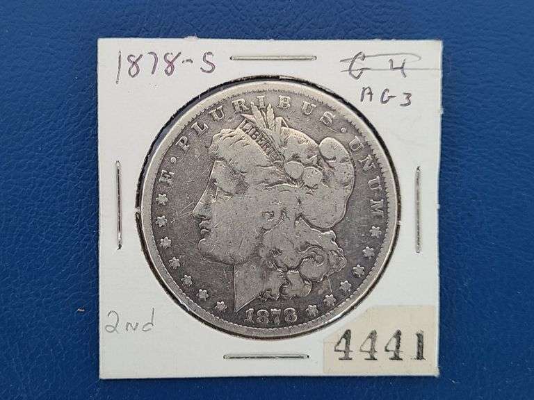 1878-S Morgan Silver Dollar