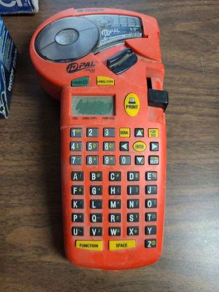 Handheld Labeling System, Brady Label Maker, AC Adapter, Heat Shrink Tubing, 3M PL200 and More