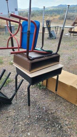 2) Desks and Chair