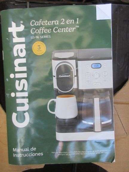 *Cuisinart 2-in-1 Coffee Center