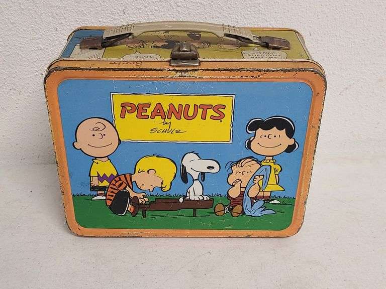 1959 Peanuts Metal Lunch Box