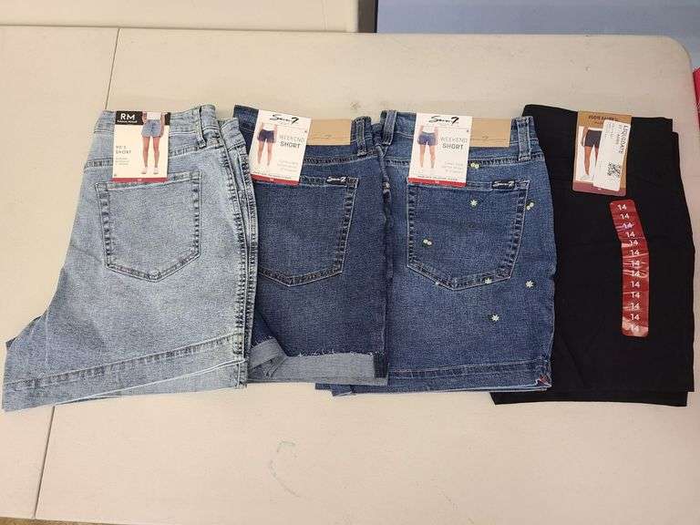 4) Pairs of Shorts